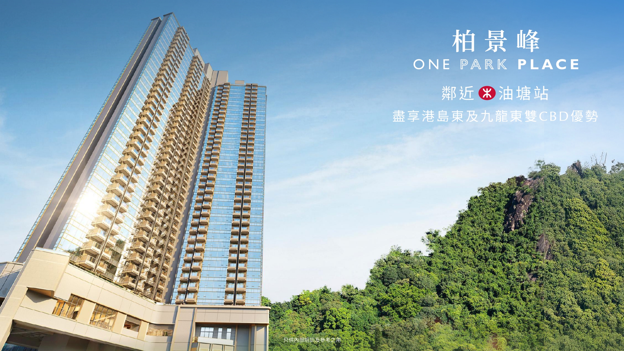 柏景峰 One Park Place 維港海景及現代建築設計